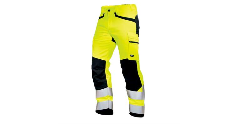 1005081039 Men's cargo pants protection flash yellow warning yellow 106 8965623