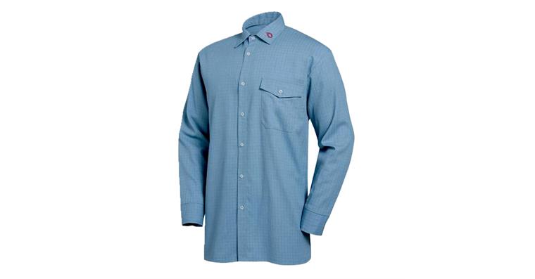 1005074028 Men's long sleeve shirt multifunction blue light blue 41, 42 8968742