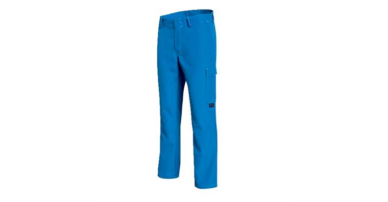 1005077387 Men's work trousers perfect acid blue gray cornflower blue 46 9840306