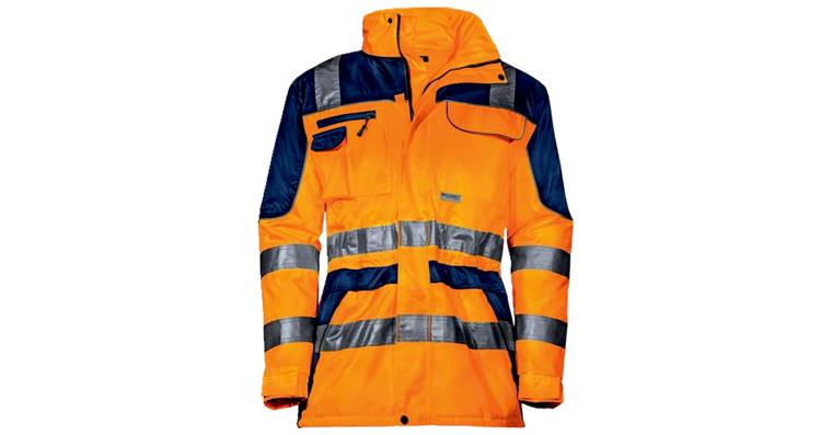 1005081368 Men's weather jacket protection flash orange warning orange 6XL 9861517