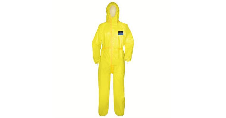 1005081878 Men's disposable (NR) overall yellow L 8988011