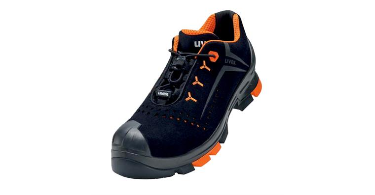 1005078652 2 low shoes S1P 65012 black orange width 11 size 42 6501242