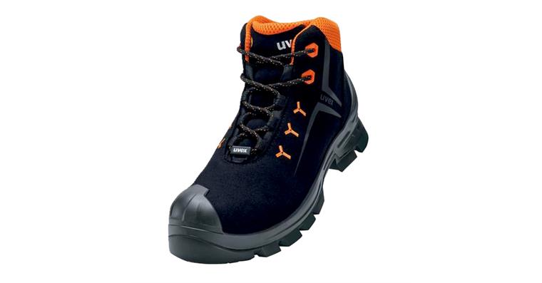 1005079117 2 MACSOLE(R) boots S3 65291 black orange width 10 size 39 6529139