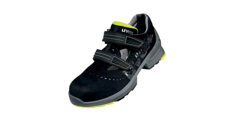 1005071905 1 sandals S1 85420 black yellow width 14 size 35 8542035