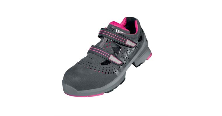 1005072264 1 ladies sandals S1 85608 gray pink width 11 size 43 8560843