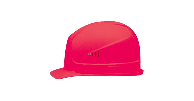 1005084383 safety helmet super boss 9750320 red with vents