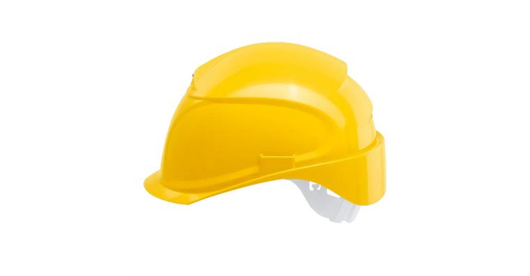 1005075073 safety helmet airwing B-S 9762121 yellow with vents
