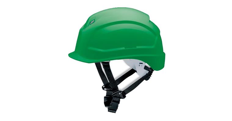 1005084431 safety helmet pheos S-KR 9772434 green with vents