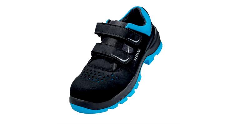 1005067638 xenova(R) sandals S1 95538 black blue width 11 size 36 9553836