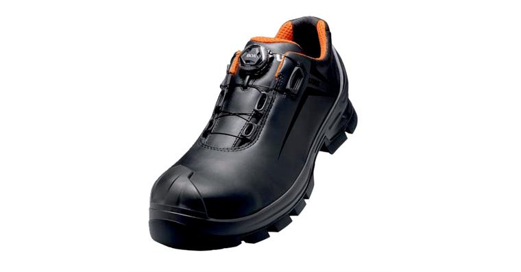 1005084667 2 MACSOLE(R) low shoes S3 65311 black orange width 10 size 42 6531142