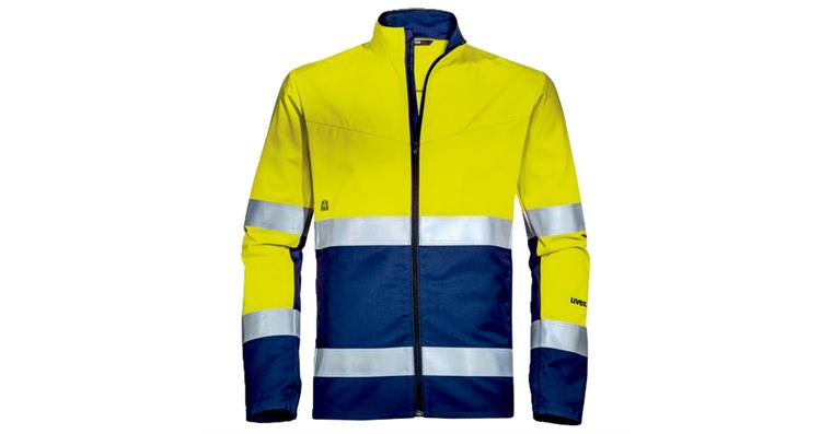 1005088174 Men's work jacket Construction yellow blue warning yellow XS 8826608