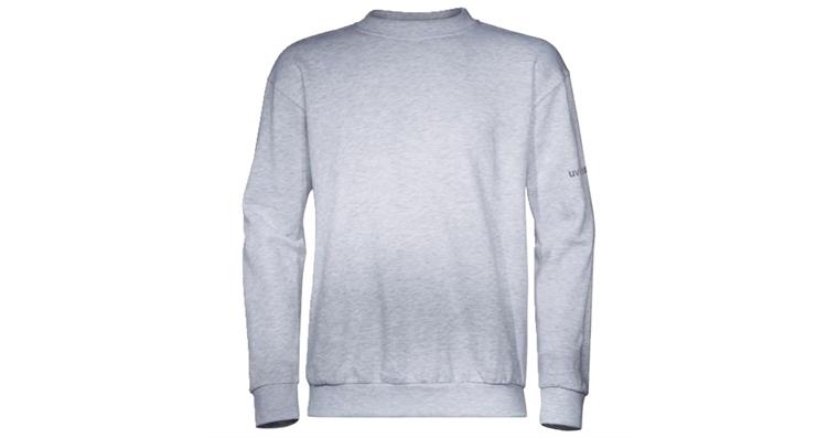 1005087921 Men's sweatshirt 88157 gray ash-melange L 8815711