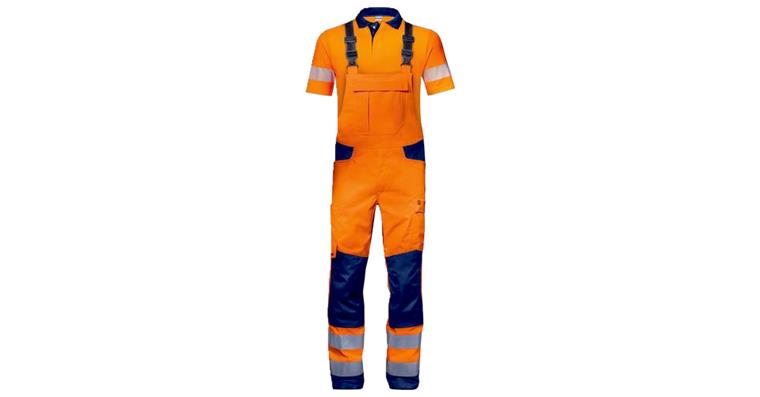 1005061638 Men's dungarees Construction orange warning orange 27 8826941