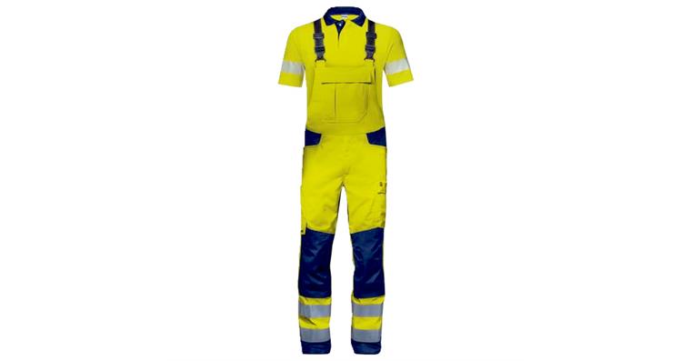1005088204 Men's dungarees Construction yellow warning yellow 26 8827040