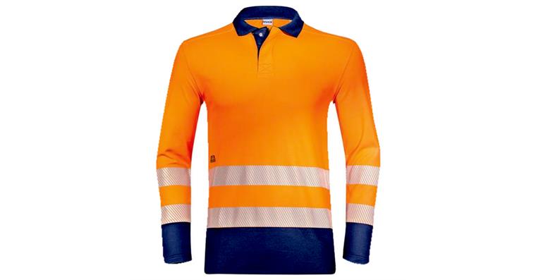 1005088270 Men's polo shirt Construction orange warning orange M 8827710