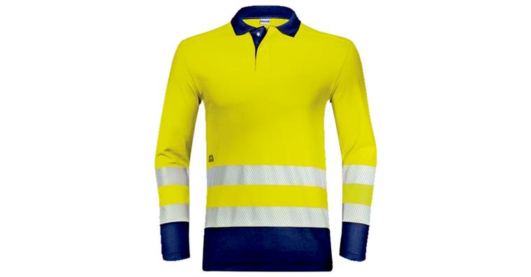 1005088282 Men's polo shirt Construction yellow warning yellow XXL 8827813