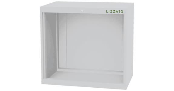 Lizzard Schrankgehäuse leer, B900xT575xH820mm RAL 7035