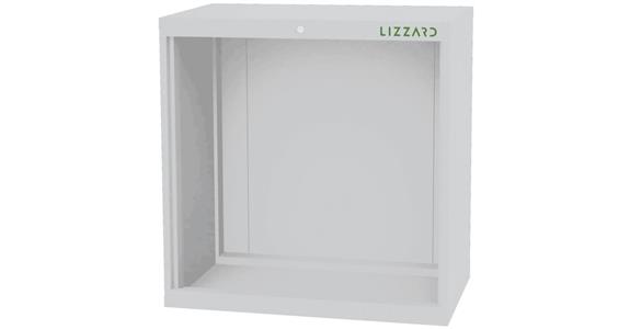 Lizzard Schrankgehäuse leer, B900xT575xH920mm RAL 7035
