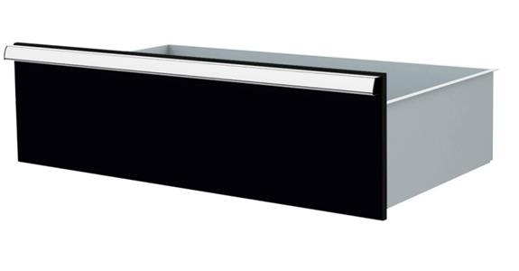 Lizzard Schublade Vollauszug 80kg Tragkraft, B800x450mm, Front 250mm, RAL 7016