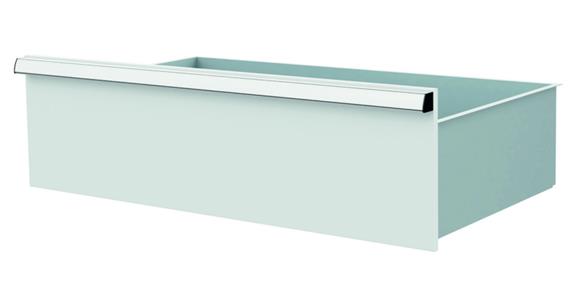 Lizzard Schublade Vollauszug 80kg Tragkraft, B800x450mm, Front 250mm, RAL 7035