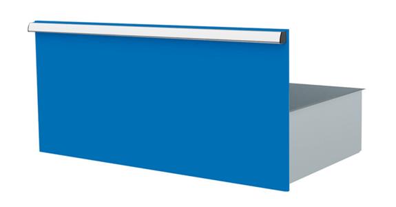 Lizzard Schublade Vollauszug 80kg Tragkraft, B800x450mm, Front 400mm, RAL 5012