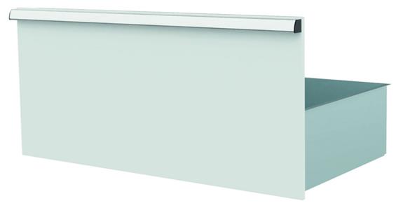 Lizzard Schublade Vollauszug 80kg Tragkraft, B800x450mm, Front 400mm, RAL 7035