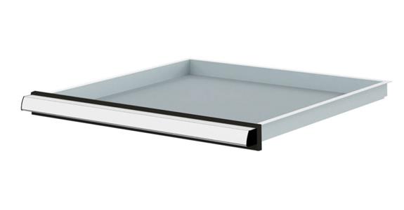 Lizzard Schublade Vollauszug 30kg Tragkraft, B500x450mm, Front 50mm, RAL 7016