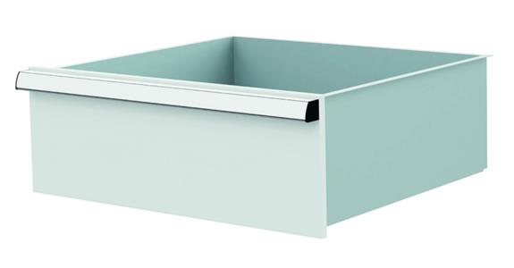 Lizzard Schublade Vollauszug 80kg Tragkraft, B500x450mm, Front 200mm, RAL 7035
