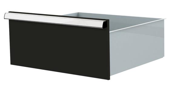 Lizzard Schublade Vollauszug 80kg Tragkraft, B500x450mm, Front 250mm, RAL 7016