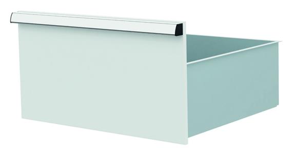 Lizzard Schublade Vollauszug 80kg Tragkraft, B500x450mm, Front 300mm, RAL 7035