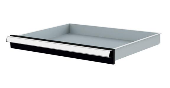 Lizzard Schublade Vollauszug 80kg Tragkraft, B600x450mm, Front 75mm, RAL 7016