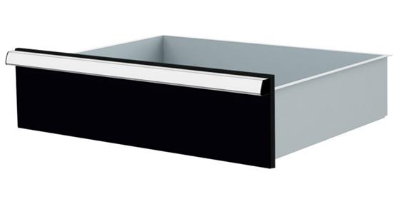Lizzard Schublade Vollauszug 80kg Tragkraft, B600x450mm, Front 175mm, RAL 7016