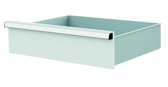 Lizzard Schublade Vollauszug 80kg Tragkraft, B600x450mm, Front 175mm, RAL 7035