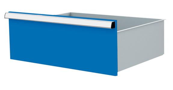 Lizzard Schublade Vollauszug 80kg Tragkraft, B600x450mm, Front 250mm, RAL 5012
