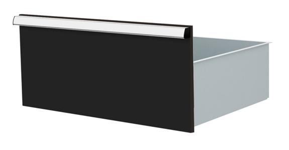 Lizzard Schublade Vollauszug 80kg Tragkraft, B600x450mm, Front 300mm, RAL 7016