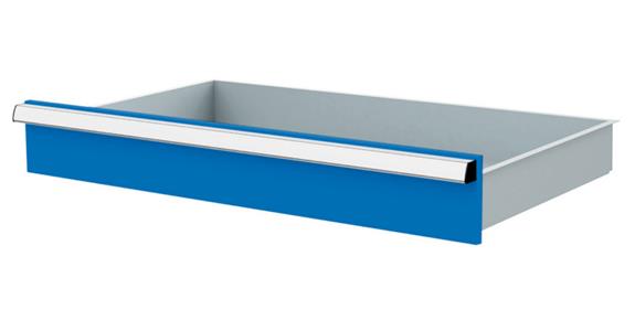 Lizzard Schublade Vollauszug 80kg Tragkraft, B800x450mm, Front 125mm, RAL 5012