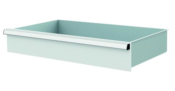 Lizzard Schublade Vollauszug 80kg Tragkraft, B800x450mm, Front 150mm, RAL 7035