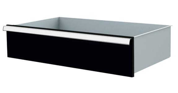 Lizzard Schublade Vollauszug 80kg Tragkraft, B800x450mm, Front 200mm, RAL 7016