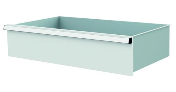 Lizzard Schublade Vollauszug 80kg Tragkraft, B800x450mm, Front 200mm, RAL 7035