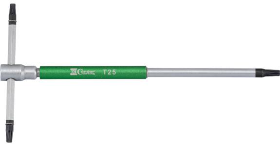 TORX-Stiftschlüssel mit T-Griff 180x90mm T25