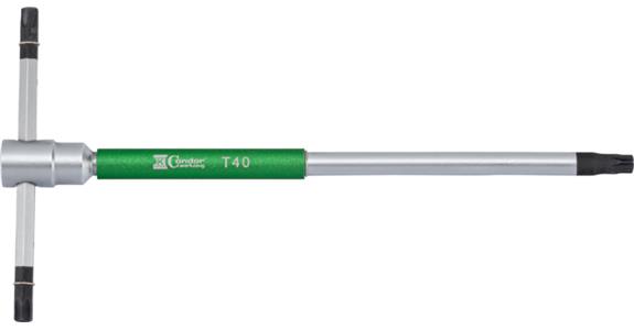 TORX-Stiftschlüssel mit T-Griff 210x105mm T40