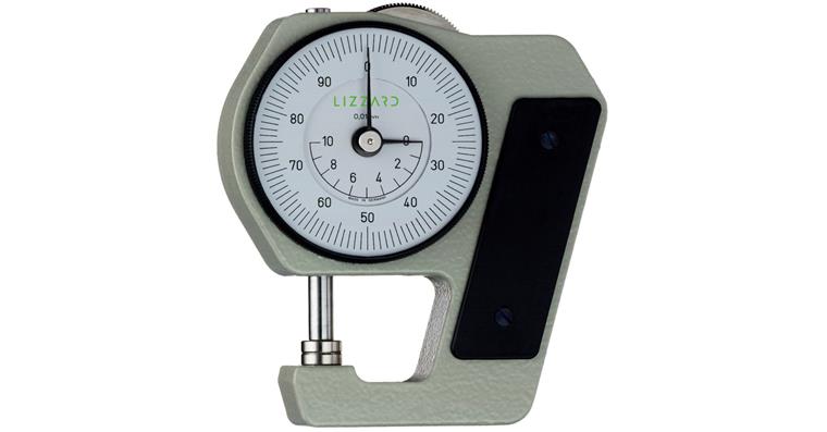 1033301102 LIZZARD tloušťkoměr rozsah 10 mm rozlišení 0,01 mm plochý