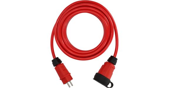 Professional Verlängerungskabel VQ 1200 IP44, 10m rot H07BQ-F 3G2,5