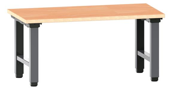Arbeitstisch Quattro 2000x750x715-1215 mm