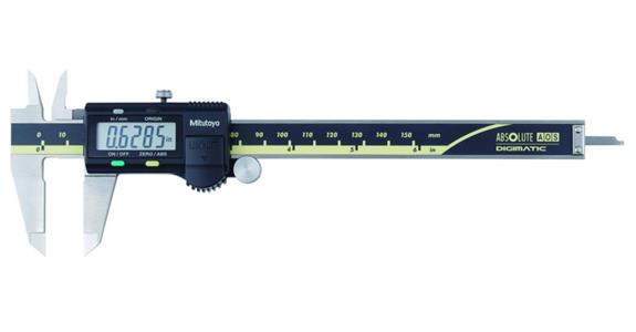 Digital-Taschenmessschieber 0-150mm/0-6 in mit Antriebsrad 