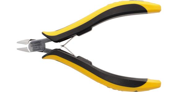 Boční štípací kleště na elektroniku ATORN ESD, 120 mm, špičatá hlava