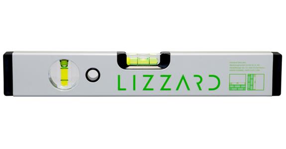 Light metal spirit level w. acrylic glass length 300 mm measuring acc. 0.5 mm/m