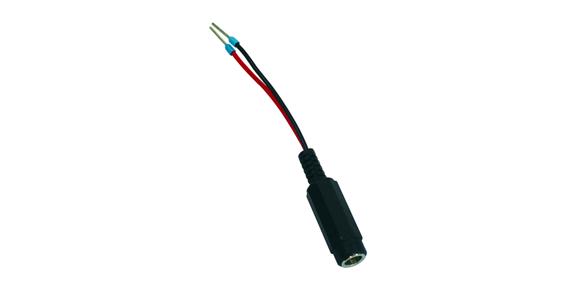 DC-Stecker mit Aderendhülsen für LSM