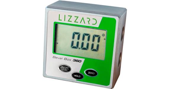 Digital inclinometer MR 360° res. 0.05° L x W x D = 56 x 56 x 31 mm