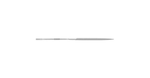 Präzisions-Nadelfeile Vogelzunge, oval 160mm Schweizer Hieb 2, mittel-fein